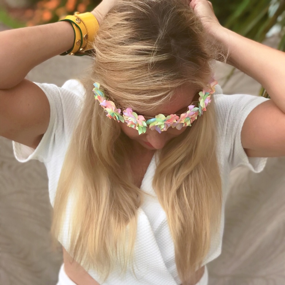 Festival flower halo